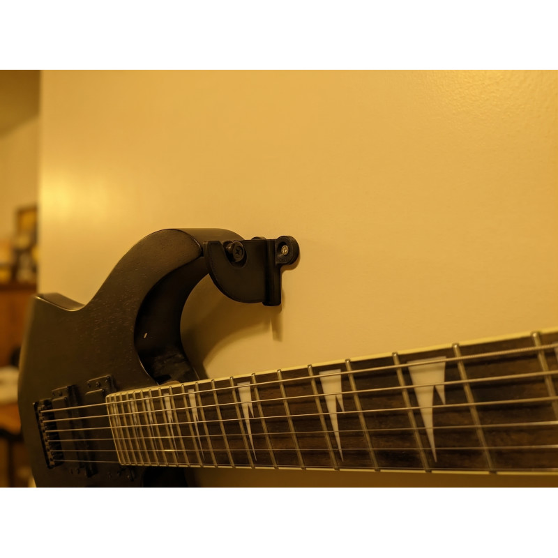 Elektro Gitar için Yatay Duvar Tutucu