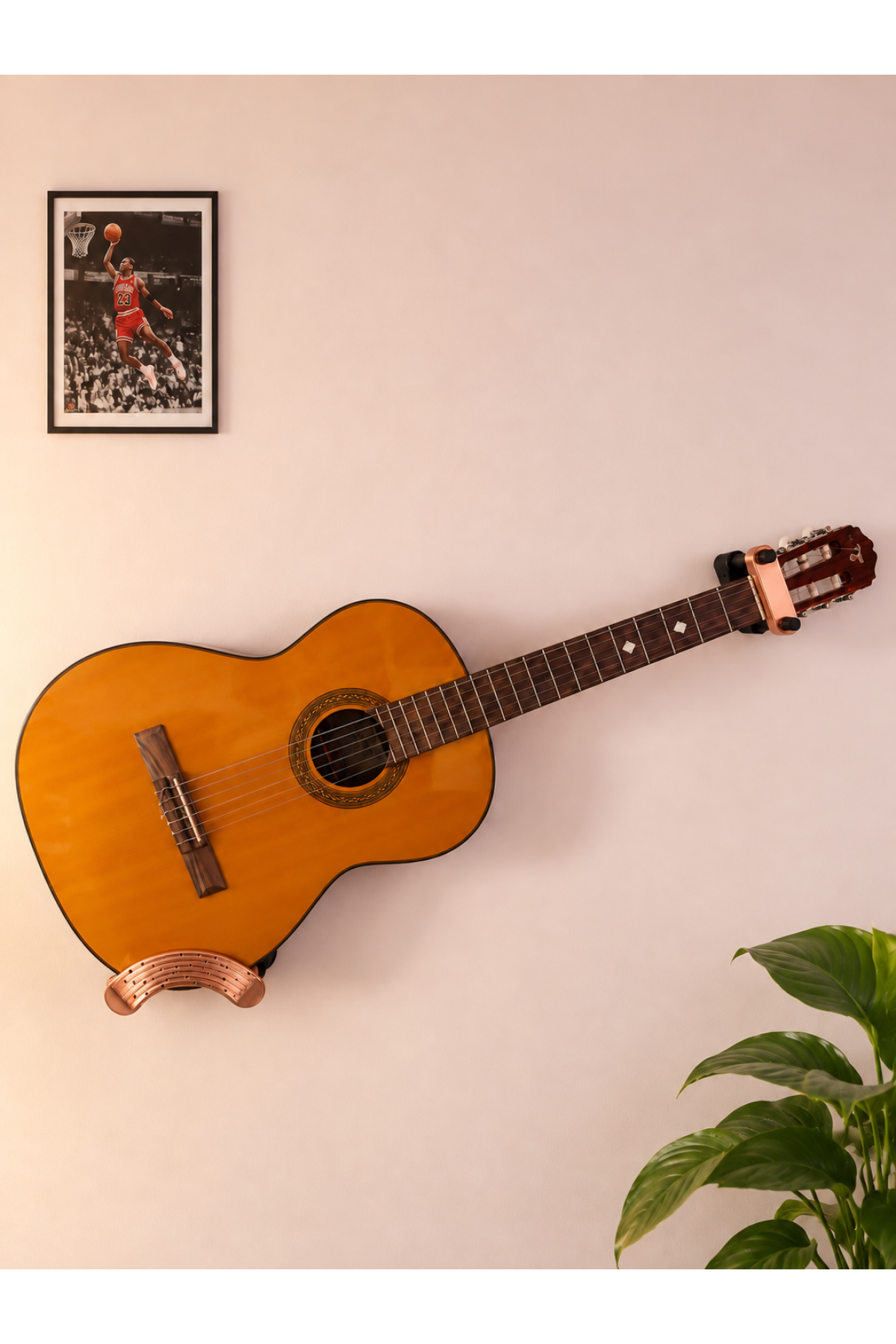 TÜM Gitarlar için Çapraz Duvar Standı