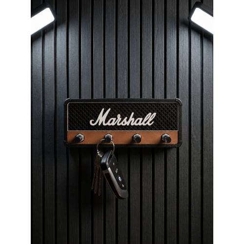 Marshall Gitar Amfisi Şeklinde Anahtar Tutucu