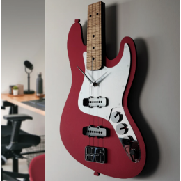 Jazz Bass tasarımlı Gitar Duvar Saati