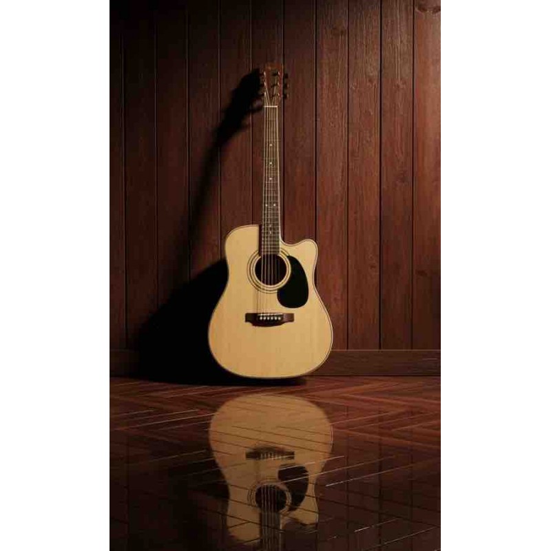  CORT AD880CENAT Elektro Akustik Gitar Parlak Cilalı