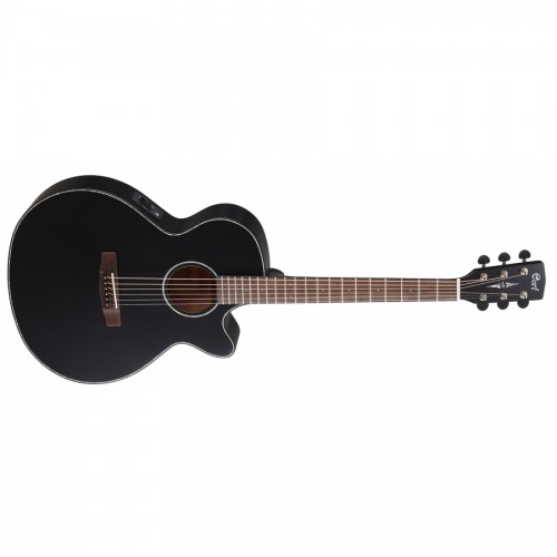CORT Elektro Akustik Gitar SFX-MEBKS İnce ve Kesik Kasa ( Cutaway )