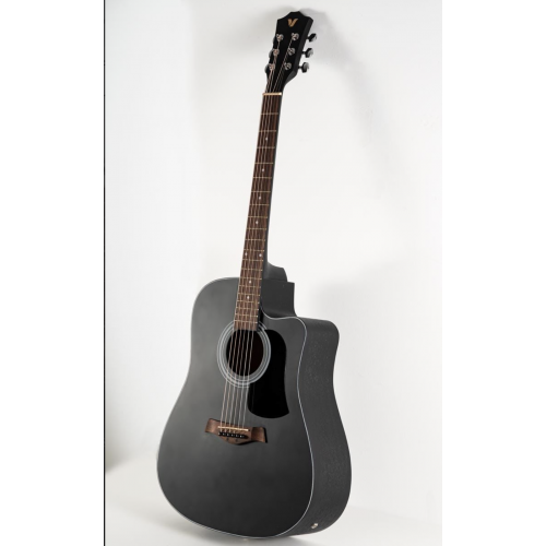 Valler AG240 EQ-BK Siyah Elektro Akustik Gitar