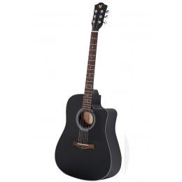 Valler AG240 BK Siyah Akustik Gitar