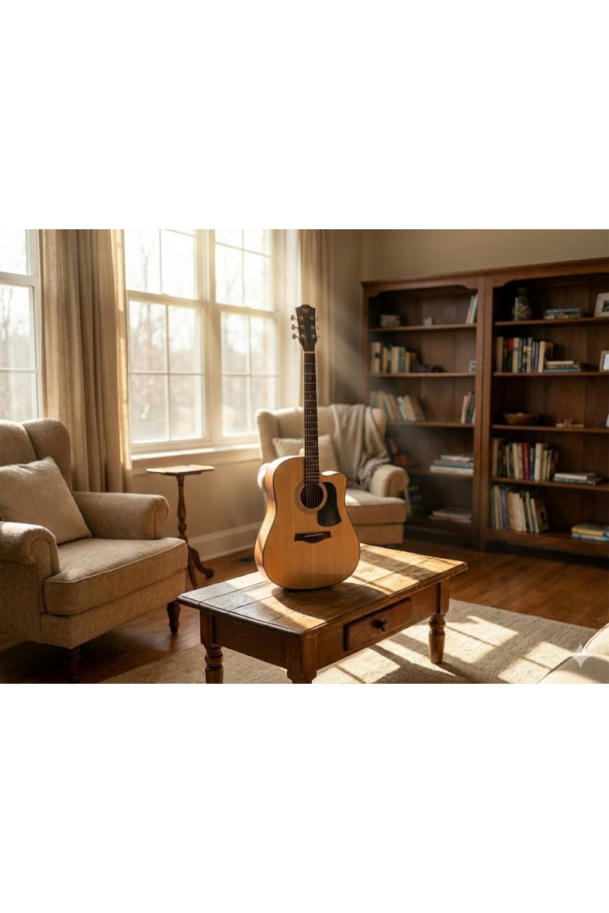 Valler AG240  Akustik Gitar Kılıf ve Pena Hediyeli