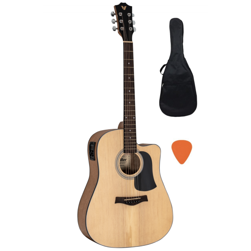 Valler AG240 EQ Elektro Akustik Gitar