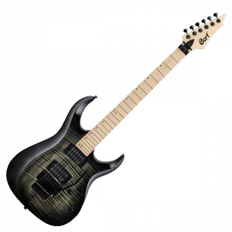 CORT X300  GRB Grey  Burst Elektro Gitar H-H (Jack Kablosu, Kılıf ve Pena Hediyeli)