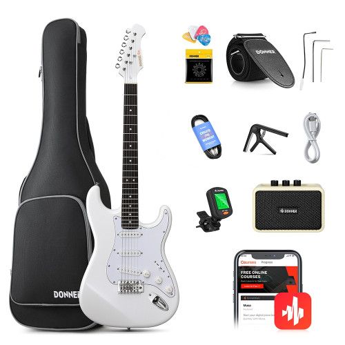 Donner DST Seeker Deluxe Amfili Elektro Gitar Seti