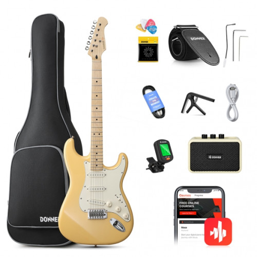 Donner DST Seeker Deluxe Amfili Elektro Gitar Seti