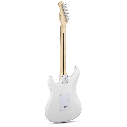 Donner DST Seeker Deluxe SSS Elektro Gitar (Beyaz)