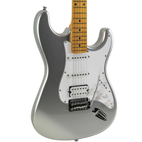 New Orleans NHS9720GR HSS Gri Elektro Gitar Jack Kablosu Kılıf ve Pena Hediyelidir