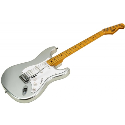 New Orleans NHS9720GR HSS Gri Elektro Gitar Jack Kablosu Kılıf ve Pena Hediyelidir