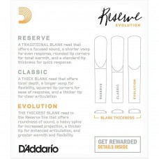 D&#39;ADDARIO WOODWINDS DCE10355 Bb KLARNET KAMIŞI NO: 3,5+ (1O&#39;LU KUTU)