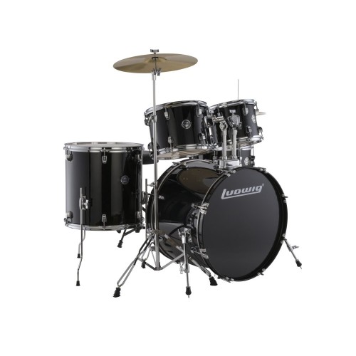 Ludwig Accent Fuse Akustik Davul Seti - Siyah