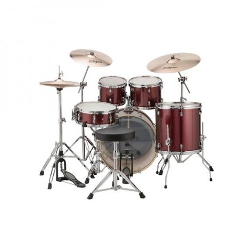 Ludwig Element Evolution LCEE20025 Red Sparkle Bateri Seti