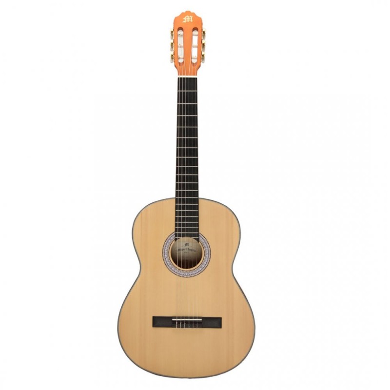 Miguel Angela Mat Cilalı Naturel Klasik Gitar (MA3M-N) Kılıf ve Pena Hediyeli