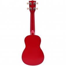 Carlos CRU50-RD Kırmızı Soprano Ukulele