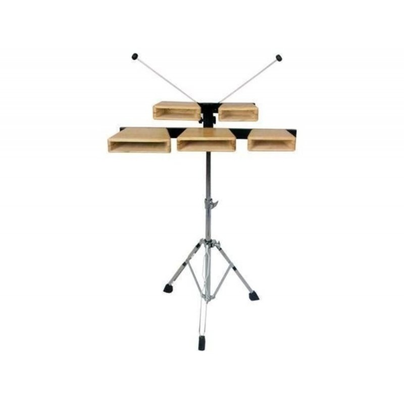 Cox Ahşap Blok (Wood Block) (Standlı) - LP5A