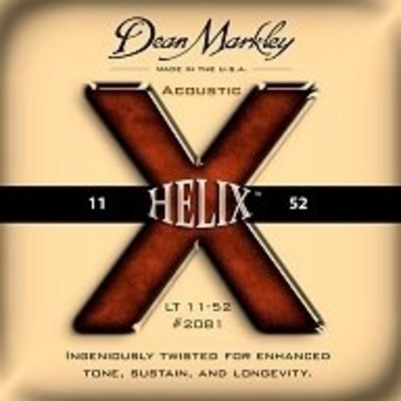 Dean Markley Helix HD 2081 (11-52) - Light Akustik Gitar Tel Seti