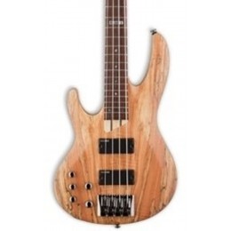 ESP LTD B-204 Spalted Maple Natural Solak Bas Gitar