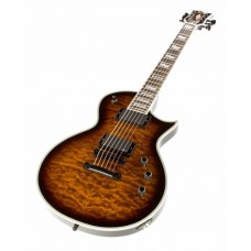 ESP E-II Eclipse QM Dark Brown Sunburst Elektro Gitar