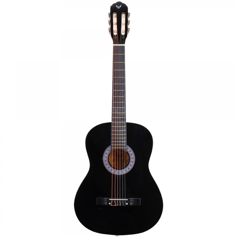 Angel ACG100-BK 4/4 Siyah Klasik Gitar