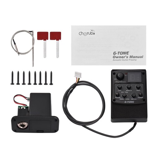 Cherub GT-4 Akustik Gitar Preamfi ve Tuner