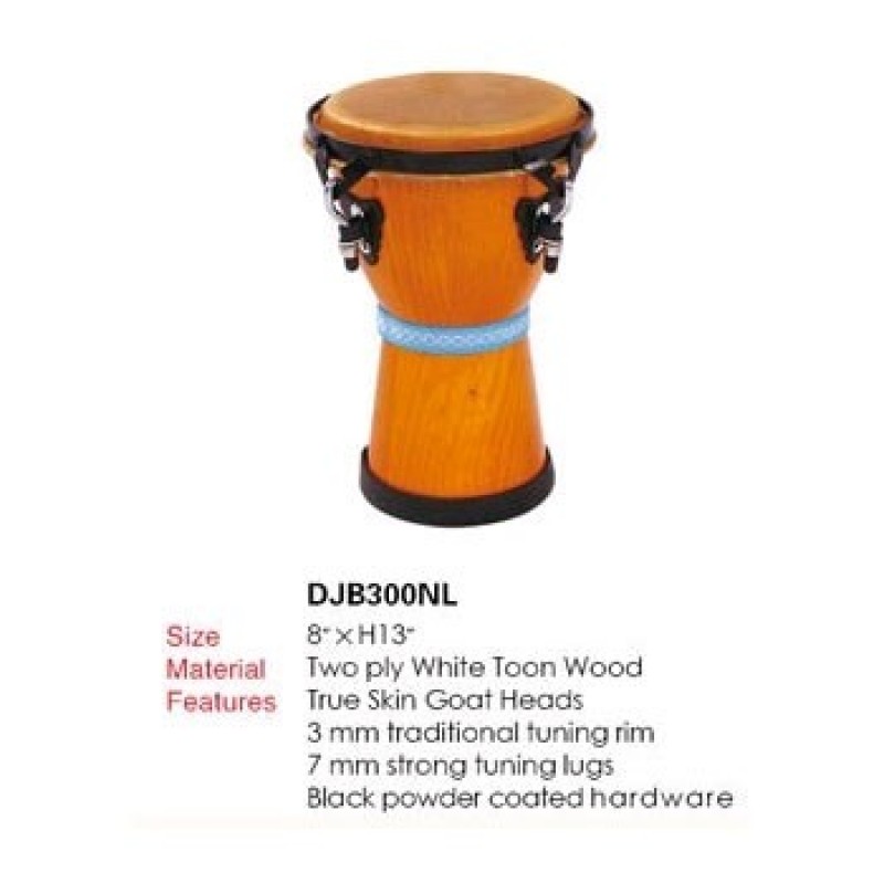Cox DJB300NL Natural Djembe (8")