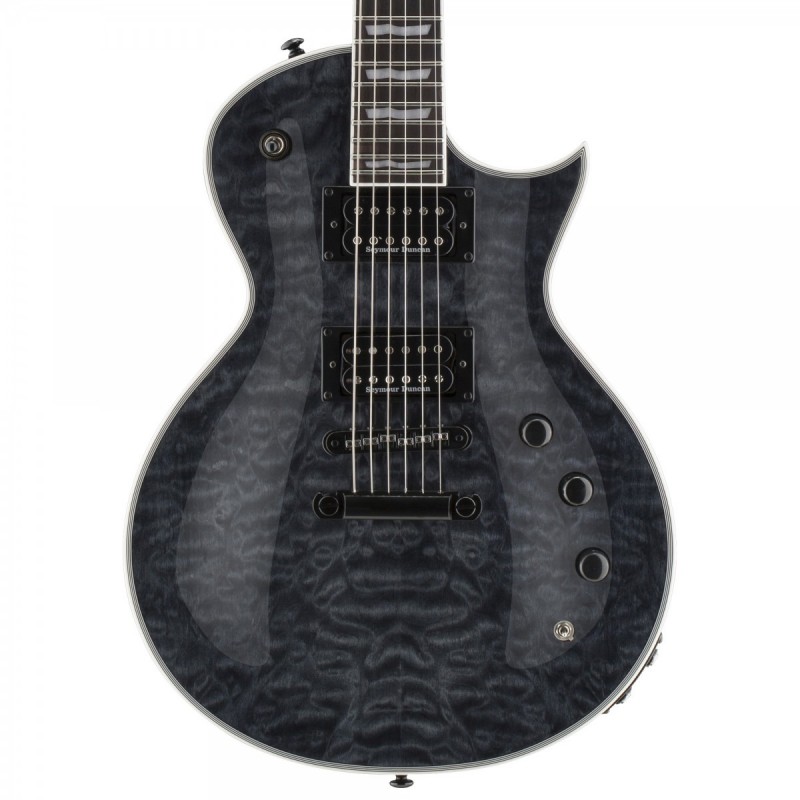 ESP LTD EC-1000 Piezo See Thru Black Elektro Gitar