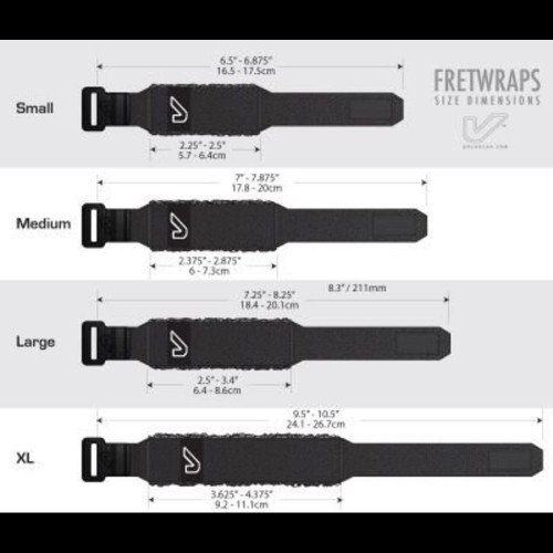 Gruv Gear Fretwrap Bordo - Large
