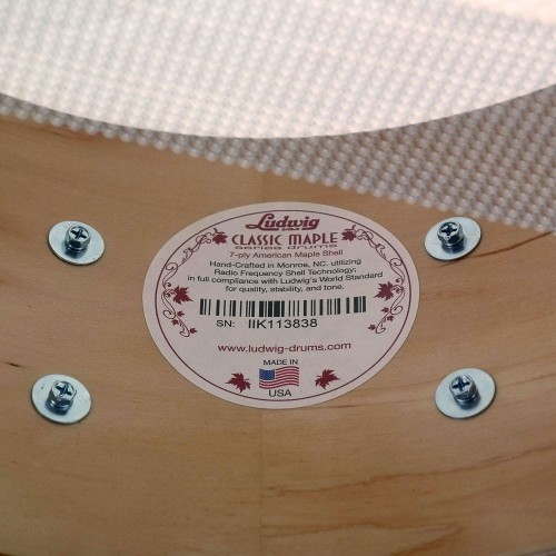 Ludwig Classic Maple (White Marine Pearl) 6.5X14 Trampet