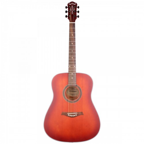 Madison MAG-41M-TRD Trans Red Akustik Gitar