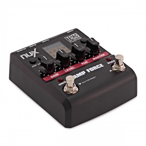 NUX AmpForce Drive ve Distortion Pedalı
