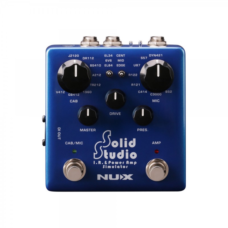 Nux Solid Studio IR ve Power Amfi Simulatorü
