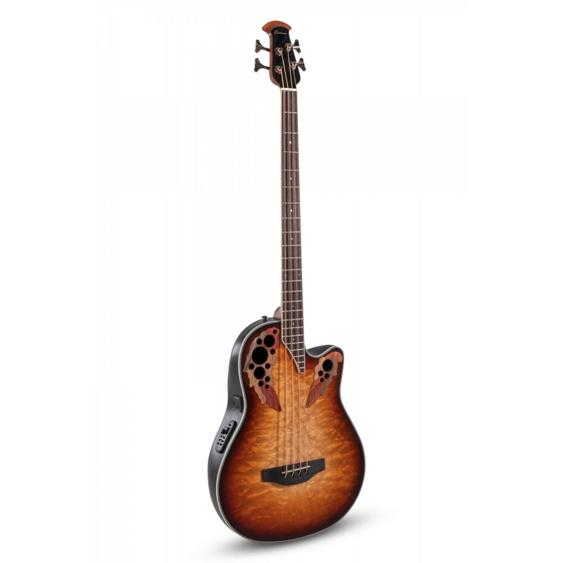 Ovation Cebrity Elite Plus CEB44X-7C-G Elektro Akustik Bas Gitar