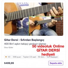 Valencia VC204H Klasik Gitar (Online gitar dersi hediyeli)